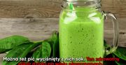 Sok ze szpinaku to bomba witaminowa. Jego zalety dla zdrowia są nieocenione.