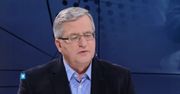 Komorowski zdradza, czy wystarczało mu do pierwszego