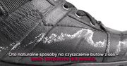Czyszczenie butów z soli. Naturalne sposoby