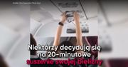 Najdziewniejsze zachowania pasażerów samolotów