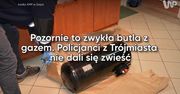 Z pozoru to zwykła butla z gazem. Policjanci nie dali się zwieść