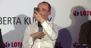"Kubica show" podczas konferencji prasowej