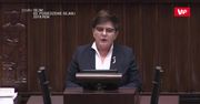 "Pokora, praca, umiar". Czy Beata Szydło pamięta swoje słowa sprzed trzech lat?