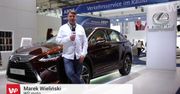 Lexus na salonie samochodowym we Frankfurcie