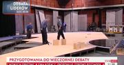 Ostatnie przygotowania do "Debaty Liderów"