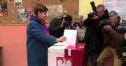 Beata Szydło zagłosowała w Przecieszynie