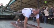 Siłą mięśni wprawił w ruch 37 ton