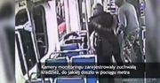 Zuchwała kradzież i pobicie w metrze
