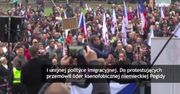 Antyimigranckie protesty w Czechach. "Merkel + islam = III wojna światowa"