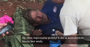 Przeżył 6 dni w buszu bez wody