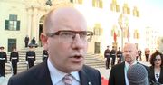 Premier Czech: będę mówił to, co powiedzieliby Polacy, gdyby byli na Malcie
