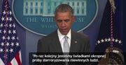 Obama o zamachach w Paryżu: okropna próba terroryzowania niewinnych ludzi