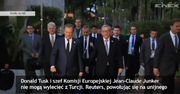 Kłopoty Tuska i Junckera w Turcji - wylatuje po nich samolot z Brukseli