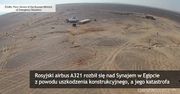 Egipskie media: przyczyną katastrofy A321 była eksplozja silnika