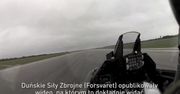 Pilot F-16 musiał ratować życie podczas treningu