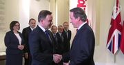 Duda przyjmuje Davida Camerona w Pałacu Prezydenckim