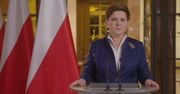 Specjalne wystąpienie Beaty Szydło. "Plan PO się nie udał"
