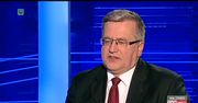 Bronisław Komorowski: też mogliśmy liczyć ołówki