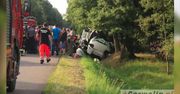 Tragiczny wypadek ukraińskiego autobusu na obwodnicy Garwolina