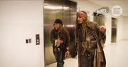 Johnny Depp jako pirat Jack Sparrow odwiedza dziecięcy szpital