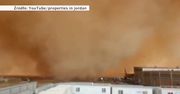 Potężna burza piaskowa przeszła przez Jordanię