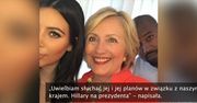 Kim Kardashian zrobiła selfie z Hillary Clinton