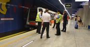 Wypadek w warszawskim metrze
