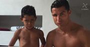 Fotografia Ronaldo z synem hitem internetu