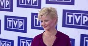 Małgorzata Kożuchowska na prezentacji ramówki TVP