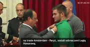 Legia Honorowa za obezwładnienie napastnika w pociągu we Francji