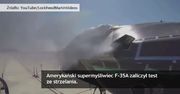 Test sprawności ogniowej myśliwca F35