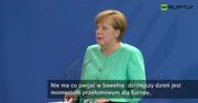 Merkel: wszystko zależy od naszych wspólnych decyzji