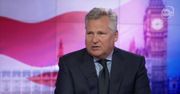 Kwaśniewski o Brexicie: "Od dzisiaj mamy gorszą Europę"