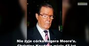 Nie żyje córka Rogera Moore'a. Christina Knudsen miała 47 lat