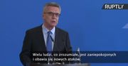 Szef MSW Niemiec proponuje zaostrzenie przepisów bezpieczeństwa