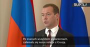 Miedwiediew: Możliwe zerwanie rosyjsko-ukraińskich stosunków dyplomatycznych