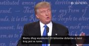 Trump: "Jesteśmy krajem Trzeciego Świata!" Clinton: "Byłoby inaczej, gdybyś płacił podatki"