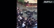 Pseudokibice Lyonu starli się z policją przed wtorkowym meczem z Sevillą w LM