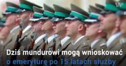 Służby mundurowe bez przywilejów emerytalnych?