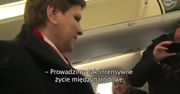 Beata Szydło w samolocie: zaczynam się zastanawiać, czy jesteśmy premierem Europy, czy jesteśmy premierem Polski