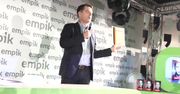 Tomasz Lis na spotkaniu w Empiku. Dostał dyplom za... "szerzenie propagandy"