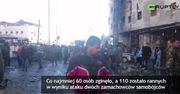 Syria: eksplozje pod Damaszkiem - dziesiątki ofiar