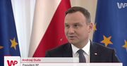 #dziejesienazywo Prezydent Andrzej Duda o teczkach i III RP