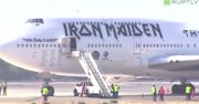 Poważna kolizja samolotu Iron Maiden