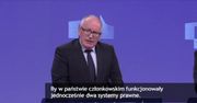 Timmermans: nie możemy dopuścić, by w kraju członkowskim powstały dwa równoległe systemy prawne