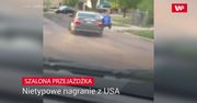 Szalona jazda. Nietypowe nagranie z USA