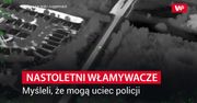 Nastoletni włamywacze. Myśleli, że mogą uciec policji