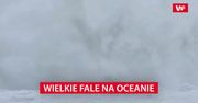 Wielkie fale na oceanie