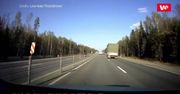 Chciał wyprzedzić z prawej. Tego się nie spodziewał