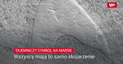 Dziwny symbol na Marsie. Internet zalały teorie spiskowe